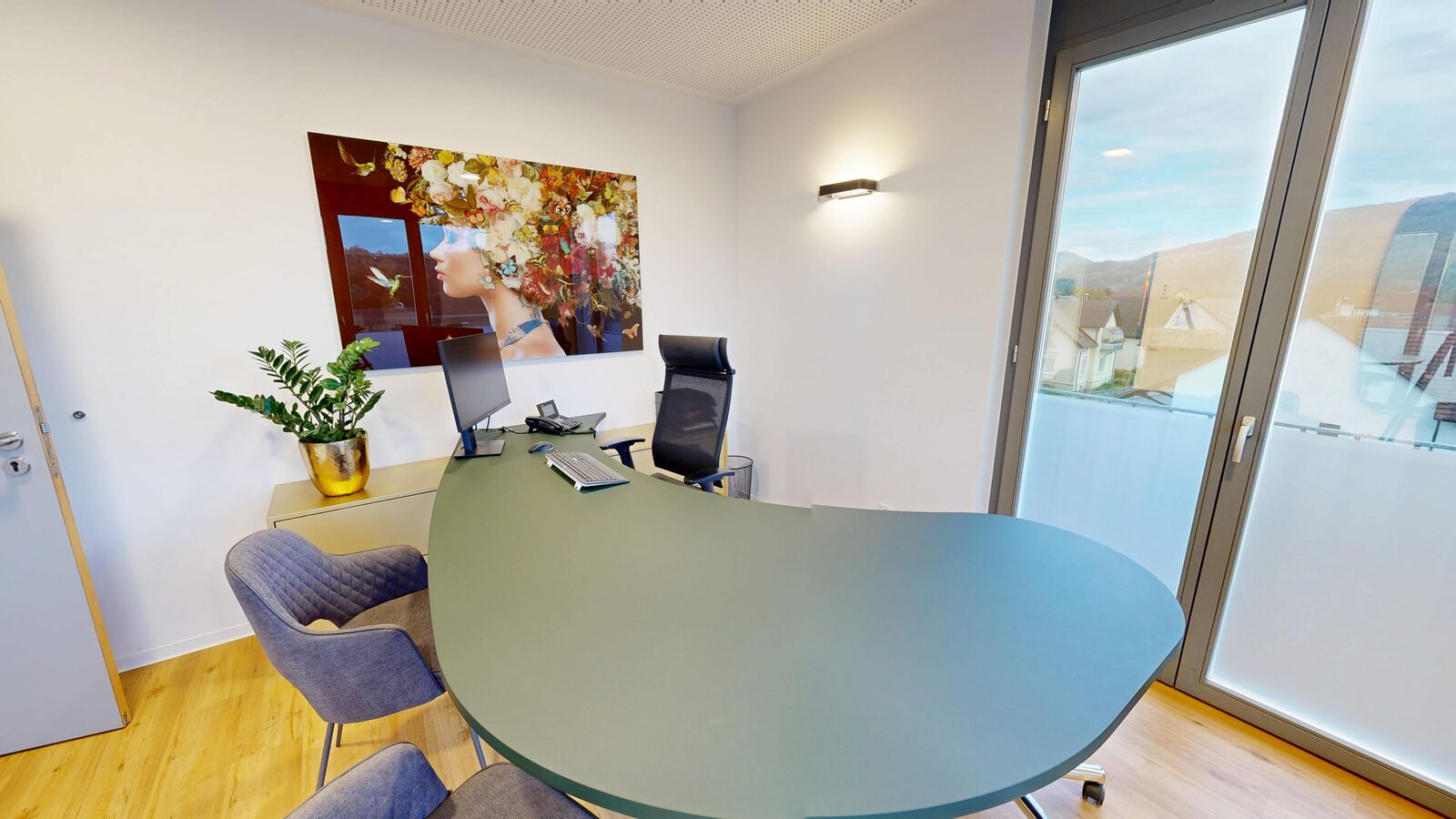 Klinik am Schwarzwald — Büro des Chefs