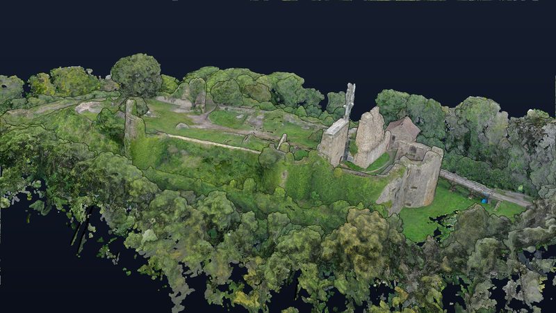 Küssaburg castle ruin