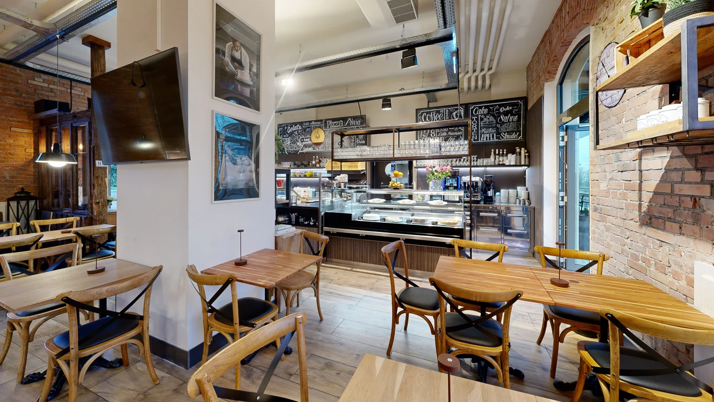 Google Street View Rundgang — Eiscafé Pinocchio Interior