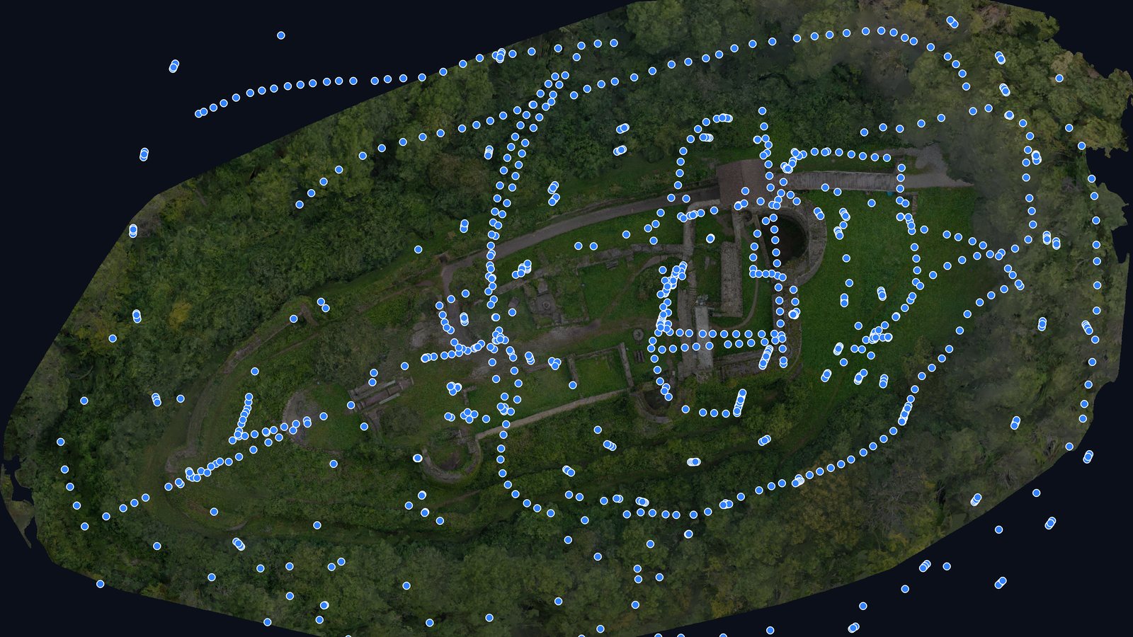 Camera positions