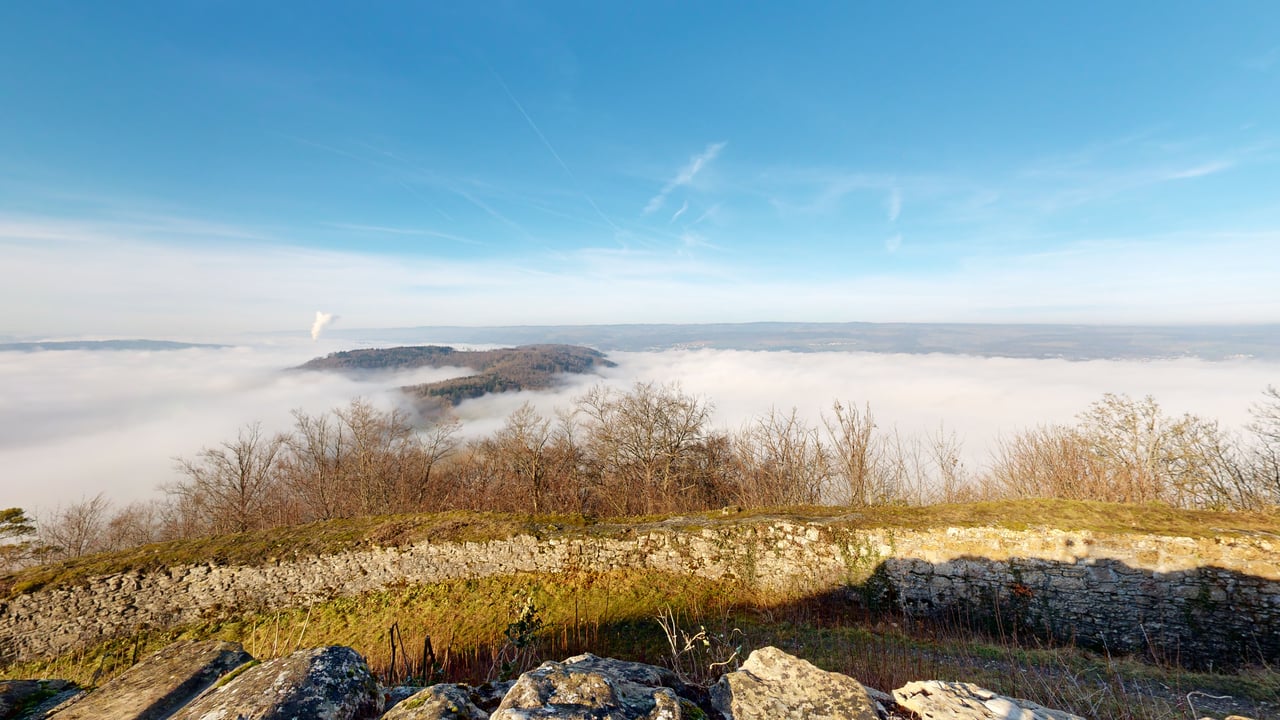 Burg Küssaberg — 3D-Modell Vorschau