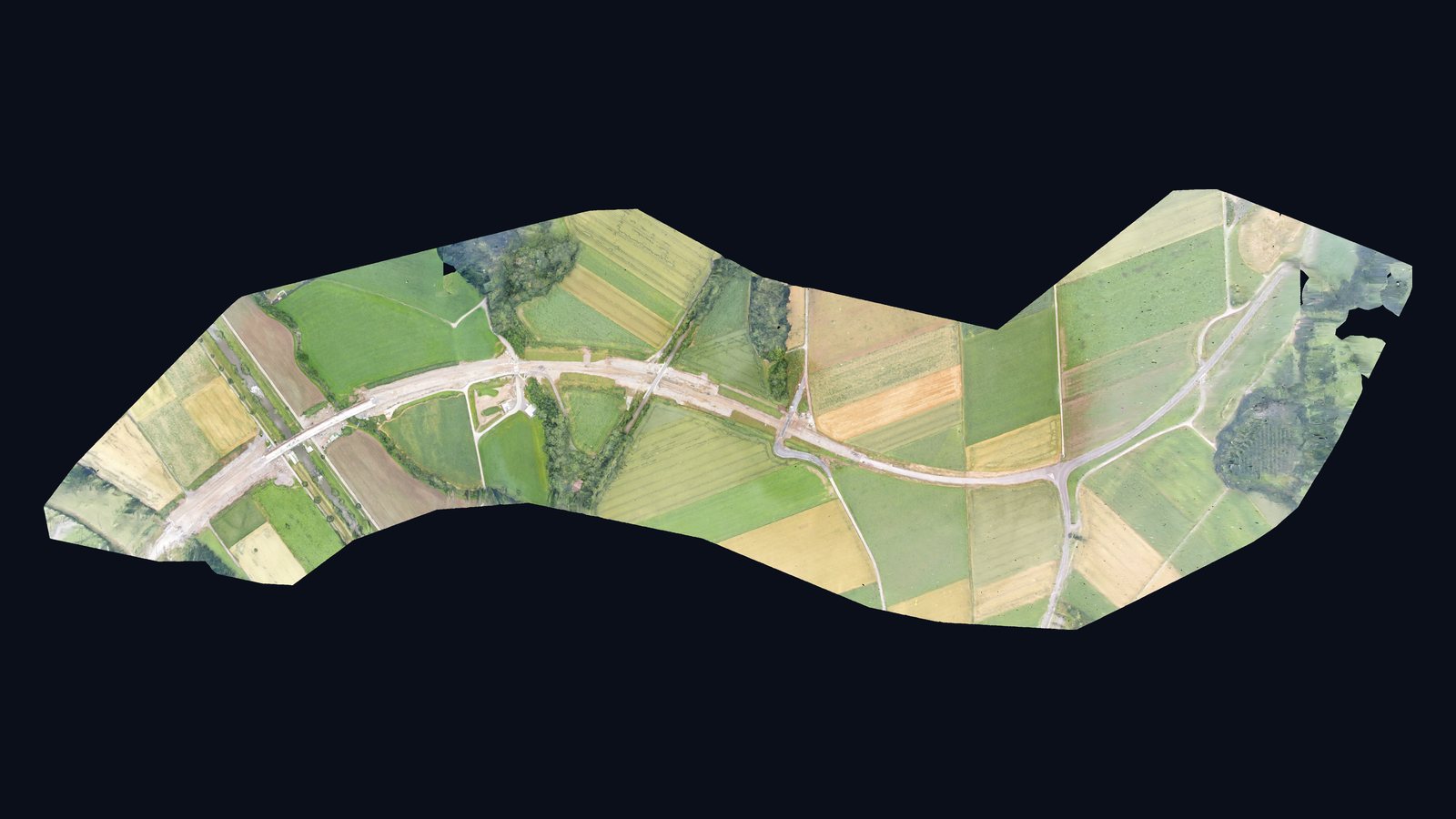 Umfahrung Lauchringen (B 34) — Orthofoto