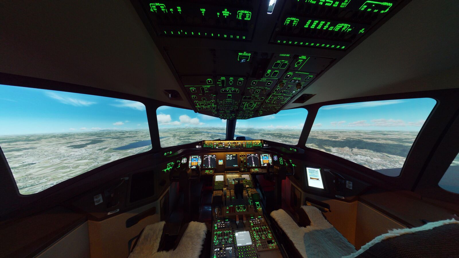 Runway 34 — 3D-Gesamtansicht (Dollhouse)