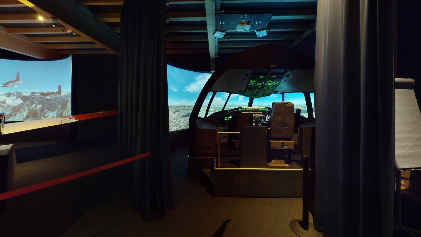 Runway 34 — Eventlocation Runway 34 — Innenansicht