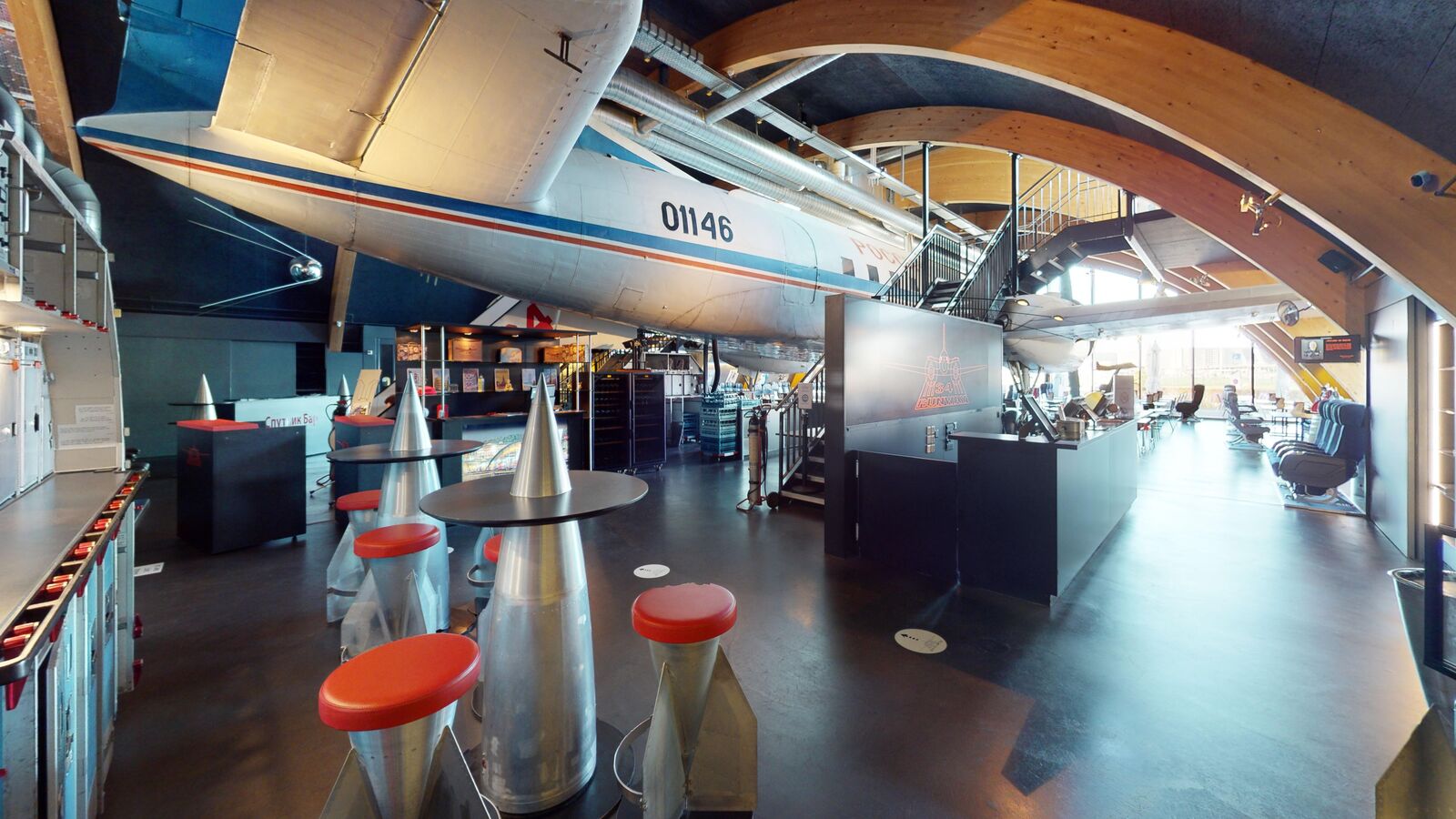 Runway 34 — Eventlocation Runway 34 — Innenansicht