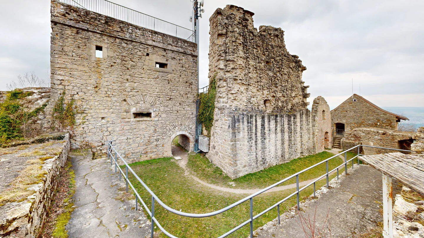 3D Rundgang Immobilien von Küssaburg Schlossruinen